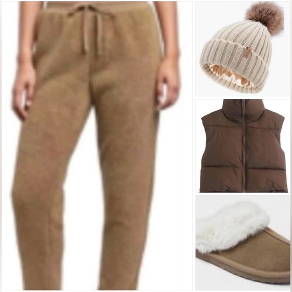 NWT Jenni Jogger Toffee Color Cozy Lounge Pants XS - Picture 8 of 8